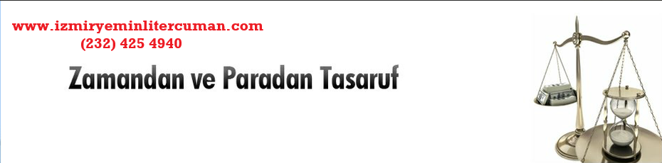 zmir Yeminli Tercman (232) 425 4940 Tercme Fiyat